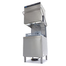 Masina de spalat vase cu capota Maxima, cos 50x60 cm, pompe clatire si detergent, 380V, 9,5kW