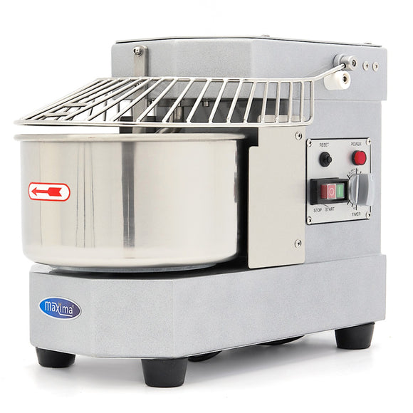 Malaxor de aluat Maxima, 8L, 4,5kg aluat, 450 W, argintiu