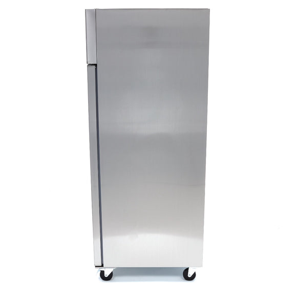 Frigider inox cu 2 usi pentru patiserie (tavi 60x40 cm), -28 C, 1200 Liti, ghidaje ajustabile, agent frigorific ecologic...