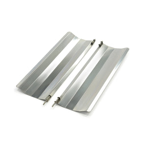 Set 2 aparatori laterale de arzator pentru gratar kebab Maxima cu 3 arzatoare