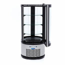 Vitrina refrigerata de banc 0°C /+12°C, model rotund, racire ventilata, cap. 100 Litri, H 103 cm-3