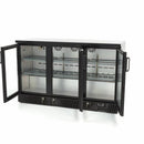 Drinks Fridge - 3 Hinged Doors - 6 Adjustable Shelves-2