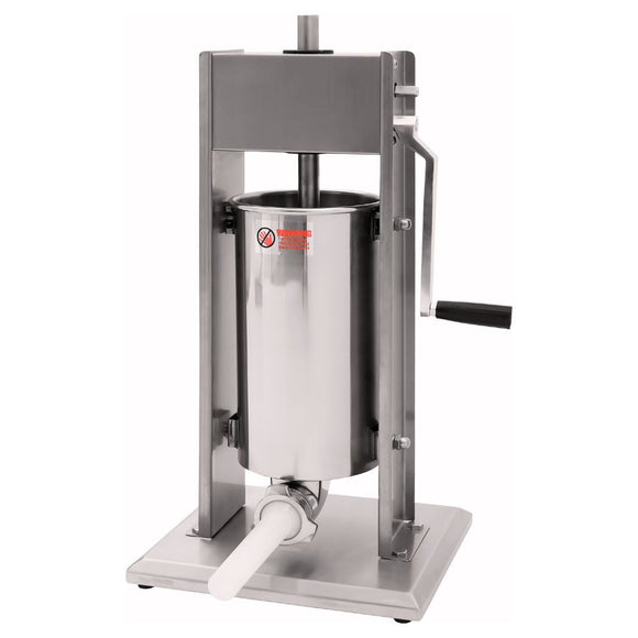 Sprit vertical pentru carnati, 7 Litri, inox