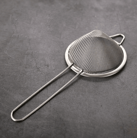Strecuratoare conica inox pentru bar Ø 7.5 X 18 cm - eurogastro.ro
