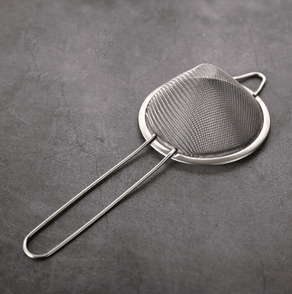 Strecuratoare conica inox pentru bar Ø 7.5 X 18 cm - eurogastro.ro