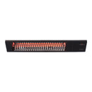 Incalzitor terasa electric de perete Sunred Triangle Dark SMART negru, pe fundal alb