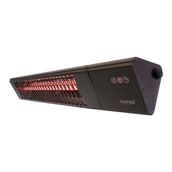 Sunred Triangle cu element carbon aprins, vedere din unghi