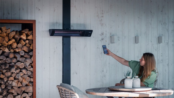 Sunred Triangle pe perete, comandat din telecomanda
