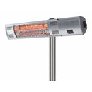 Detaliu cap de incalzire cu element halogen aprins Sunred Ultra
