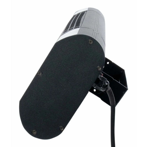 Sunred Sun and Sound vazut din lateral, cu suportul de perete