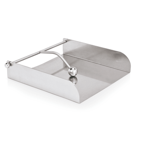 Suport inox pentru servetele, 20x20xH4,5 cm cu greutate - eurogastro.ro