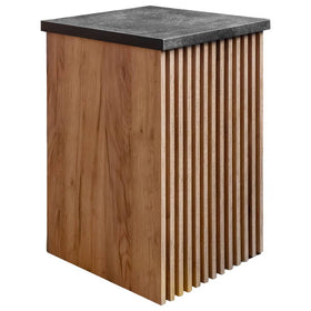 Dulapior cu lamele H-86 cm L-51 cm G-55 cm Stejar kraft - 0