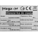 Malaxor spiral pentru aluat 40L miUC40.16.3000-10