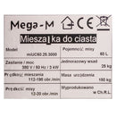 Mixer spiral pentru aluat 60L miUC60.25.3000-12