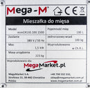 Malaxor pentru carne mim CR130.100.1500 cu cuva basculanta-12