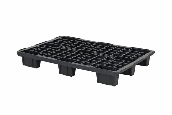 Europalet alimentar Transoplast 1208LB, 1200 x 800 mm, 9 picioare, imbricabil - imaginea 2