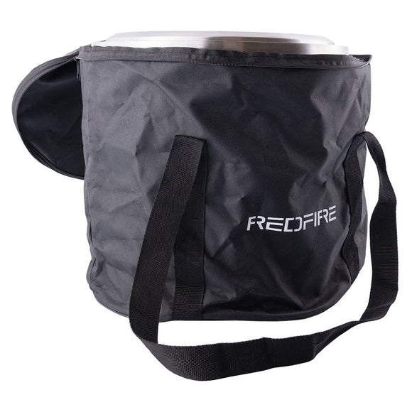Geanta de transport neagra cu logo RedFire, inclusa cu vatra Volcano Large