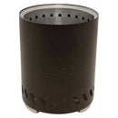 Vatra RedFire Volcano Medium neagra, vazuta pe o parte, pe fundal alb