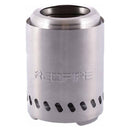 Vatra RedFire Volcano Small din inox, cu orificii de ventilatie la baza, pe fundal alb