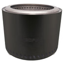 Vatra RedFire Volcano Extra Large neagra, vazuta din fata, cu orificii de ventilatie la baza