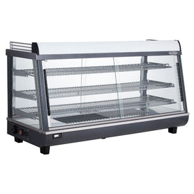 Vitrina calda 186 litri, latime 120 cm, +30/+90 °C, 1,8 kW