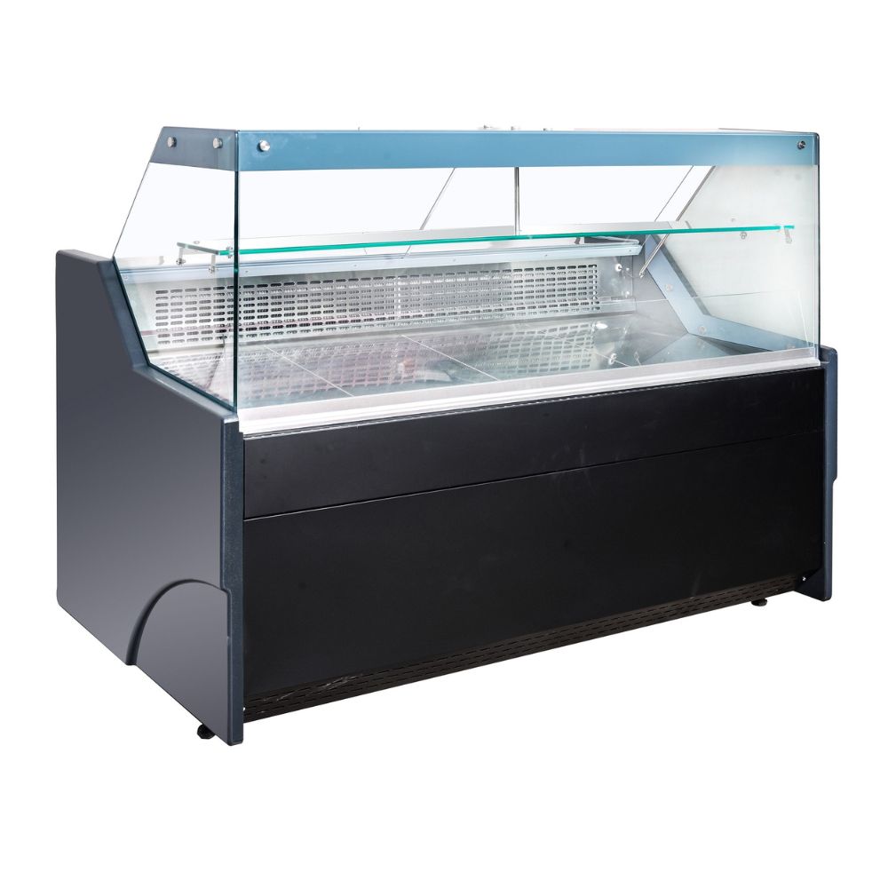 Vitrina refrigerata orizontala, 200 cm, suprafata expunere 1,89 m2, iluminare LED, depozitare refigerata