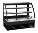 Vitrina frigorifica cofetarie Combisteel 120 cm, 236 L, +2/+8°C, geam curbat
