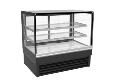 Vitrina frigorifica cofetarie Combisteel 120 cm, 257 L, +2/+8°C, geam drept