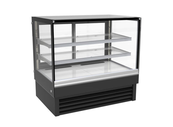 Vitrina frigorifica cofetarie Combisteel 120 cm, 257 L, +2/+8°C, geam drept