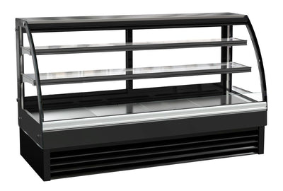 Vitrina frigorifica cofetarie Combisteel 200 cm, 400 L, +2/+8°C, geam curbat