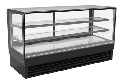 Vitrina frigorifica cofetarie Combisteel 200 cm, 436 L, +2/+8°C, geam drept