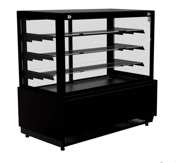 Vitrina frigorifica cofetarie Combisteel NERO 94 cm, 1,56 m² expunere, +4/+12°C