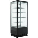 Vitrina frigorifica de banc Combisteel 98 L neagra - imaginea 3