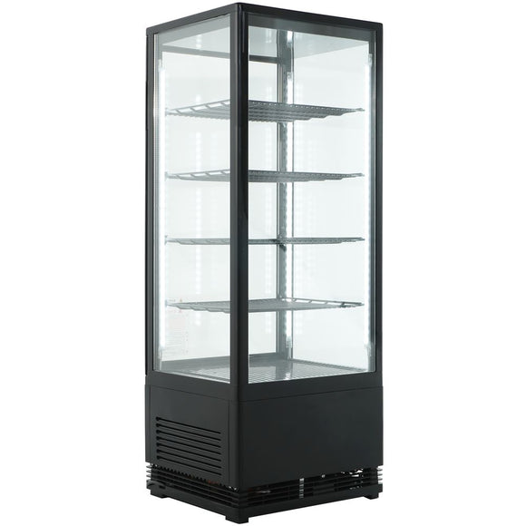 Vitrina frigorifica de banc Combisteel 98 L neagra - imaginea 3