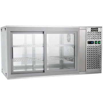 Vitrina frigorifica de banc deserturi Combisteel 111 cm, 150 L, +3/+8°C, inox