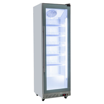 Vitrina frigorifica 1 usa DIEGO R62 Prestige white 501L iluminare LED
