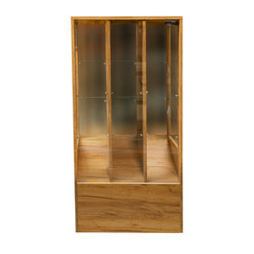 Vitrina de magazin pentru prajituri si bomboane b kraft H-137 cm L-67 cm G-44 cm dab - 0