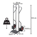 Carucior transport depozit tip roaba TM220-2