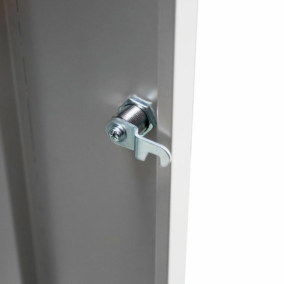 Dulap vestiat metalic 4 usi tip L,  latime 80 cm gri -  LIVRARE PE PALET