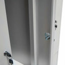 Dulap vestiat metalic 4 usi tip L,  latime 80 cm gri -  LIVRARE PE PALET-10