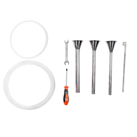 Sprit hidraulica Mega M pentru carnati salam, inox, capacitate 26 L, productivitate 400 kgh 1,1 kW