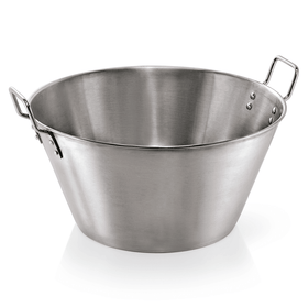 Bol conic inox 53 Litri, Ø 60 H 29 cm html Acest bol conic din
