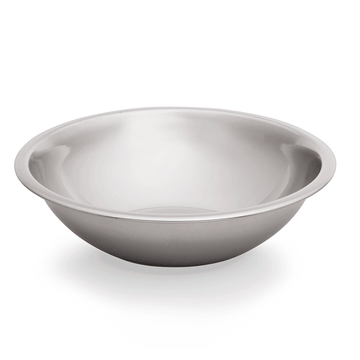 Bol rotund inox 0,5 Litri, Ø 16 H 5 cm Bol rotund din inox cu