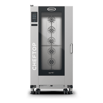 Cuptor UNOX pentru bucatarie CHEFTOP MIND.Maps PLUS 20 tavi GN 21 alimentare pe gaz, comenzi touch screen cu display 9.5