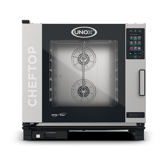 Cuptor UNOX pentru bucatarie CHEFTOP MIND.Maps PLUS 6 tavi GN 21 alimentare electrica, comenzi touch screen cu display 9.5