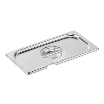 Capac inox pentru tava GN 13 cu decupaj html Capacul din inox cu
