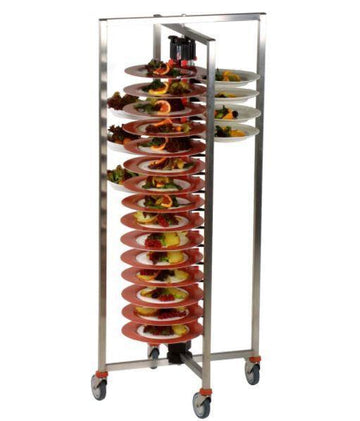 Carucior pentru 48 farfurii, 65x59xH126 cm