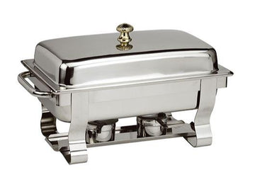 Chafing dish GN11, inox, finisaj lucios, model premium, maner capac alama