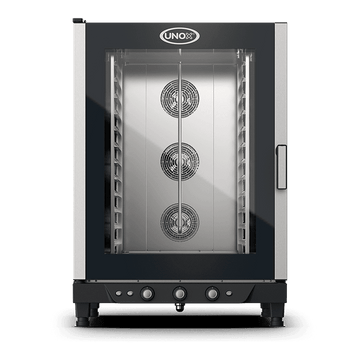 Cuptor UNOX pentru bucatarie CHEFLUX 12 tavi GN 11 alimentare electrica, comenzi electromecanice