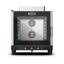 Cuptor UNOX pentru bucatarie CHEFLUX 7 tavi GN 11 alimentare pe gaz, comenzi electromecanice